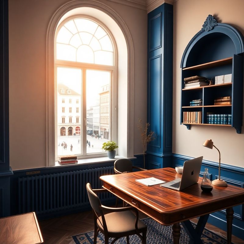 Interiér kanceláře Atelier Ostrava v centru Olomouce